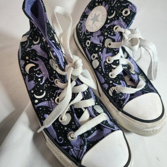 Converse Constellations Chuck Taylor All Star Hi-top Kids Sneaker Size 13 Chucks - Picture 7 of 10